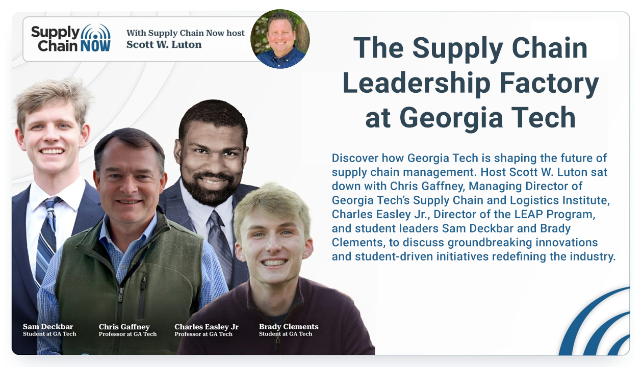 SCLO with Supply Chain Now podcast