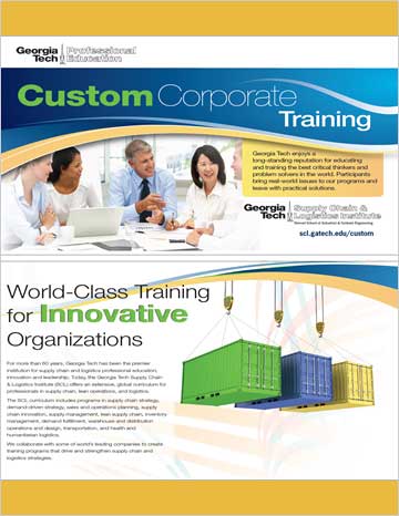 Custom Corporate Training Flyer