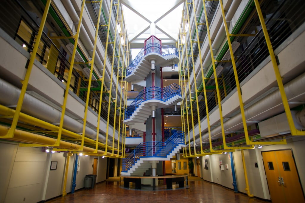 Interior of Callaway Manufacturing Research Center (MARC)