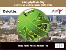 #SupplyChainCity Report Ranks Atlanta Number Two