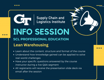 Info Session: Lean Warehousing course