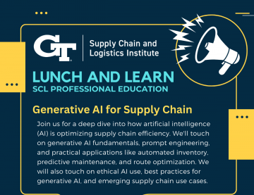 Lunch and Learn - Generative AI for Supply Chain (Archive)